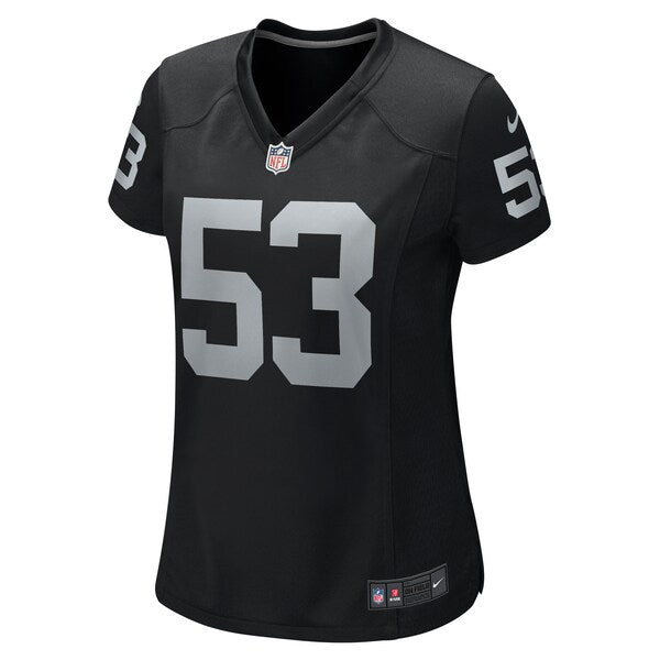 Isaac Darkangelo Las Vegas Raiders Nike Women's Team Game Jersey - Black - Image 2