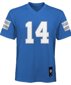 Alternative view of Amon-Ra St. Brown Detroit Lions Youth Replica Player Jersey - Blue