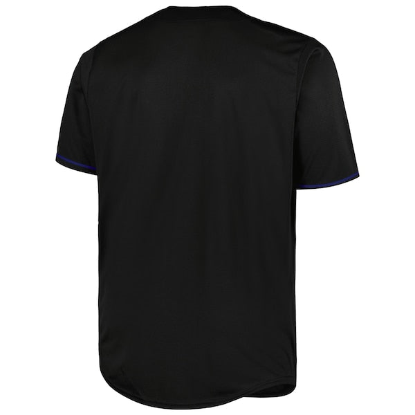 Golden State Warriors Profile Big & Tall Pop Jersey - Black - Image 3