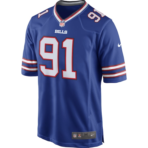 Ed Oliver Buffalo Bills Nike Team Game Player Jersey - Royal - Image 2