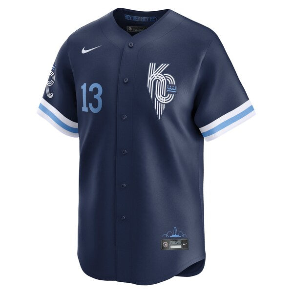 Salvador Perez Kansas City Royals Nike City Connect Limited Jersey - Navy - Image 2