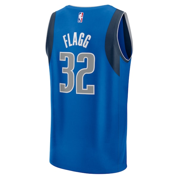 Cooper Flagg Dallas Mavericks Youth 2025 NBA Draft First Round Pick Fast Break Replica Jersey - Icon Edition - Blue - Image 3