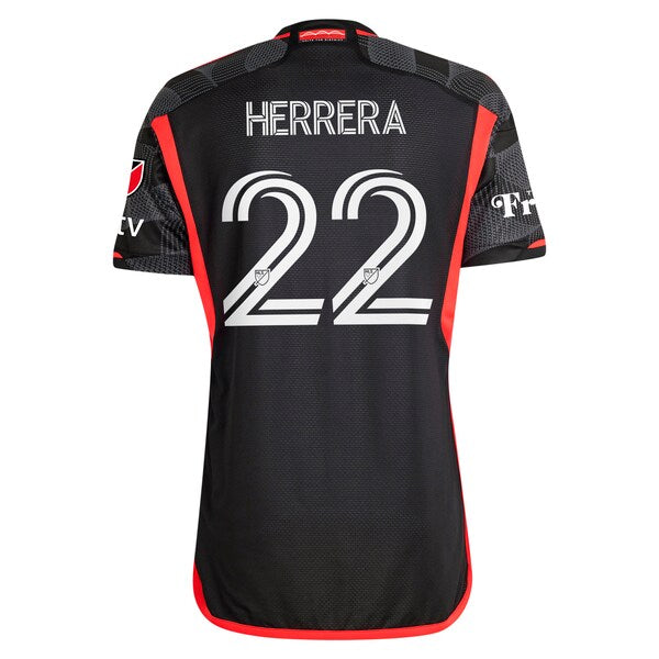 Aaron Herrera D.C. United adidas 2024 The Icon Kit Authentic Player Jersey - Black - Image 3