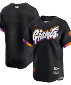 San Francisco Giants Nike 2025 City Connect Limited Jersey - Anthracite