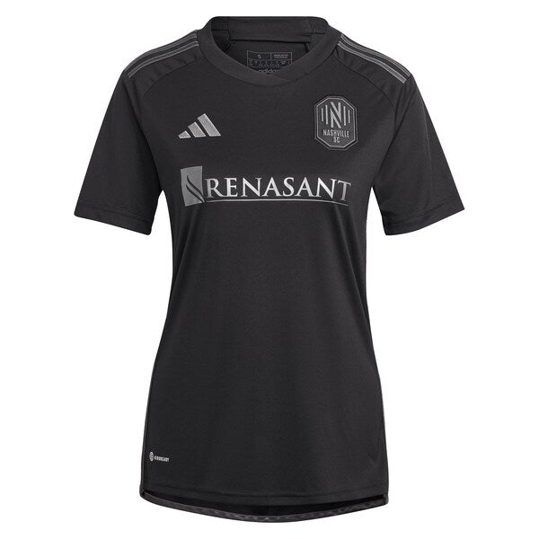 Shaq Moore Nashville SC adidas Women's 2024 Man In Black Kit Replica Player Jersey - Black - Image 2