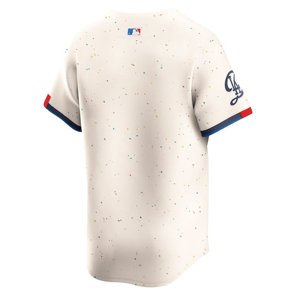 Los Angeles Dodgers Nike City Connect Limited Jersey - Cream - Image 5
