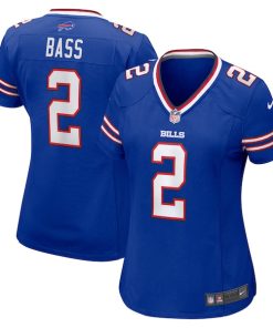 Tyler Bass Buffalo Bills Nike Women's Game Jersey - Royal
