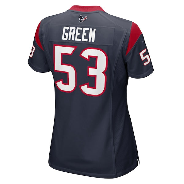 Kendrick Green Houston Texans Nike Women's Team Game Jersey - Navy - Image 3