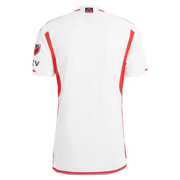 New England Revolution adidas 2024 Defiance Authentic Jersey - White - Image 3
