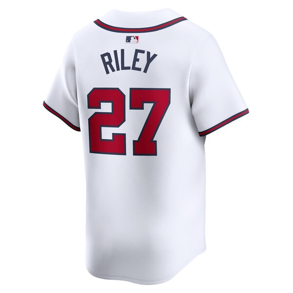 Austin Riley Atlanta Braves Nike Home Limited Player Jersey - White - Image 3