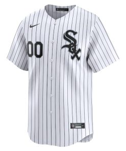 Alternative view of Chicago White Sox Nike Home Limited Custom Jersey - White
