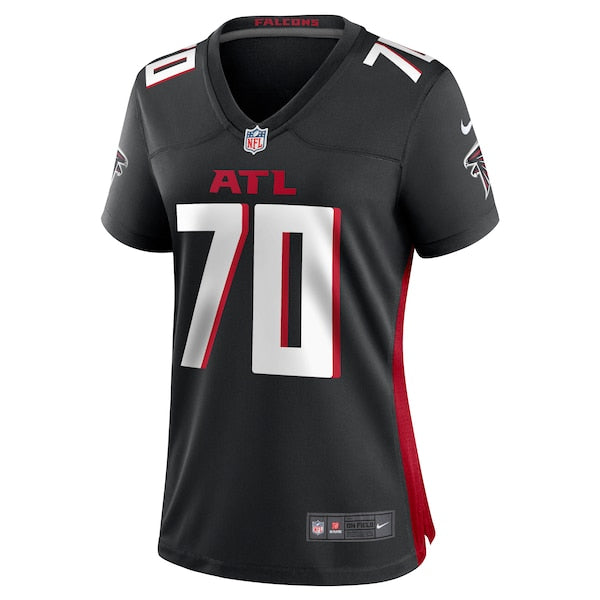 Jake Matthews Atlanta Falcons Nike Women's Game Jersey - Black - Image 2