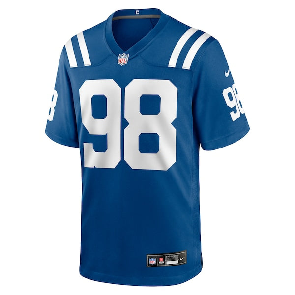 Eric Johnson II Indianapolis Colts Nike Team Game Jersey - Royal - Image 2