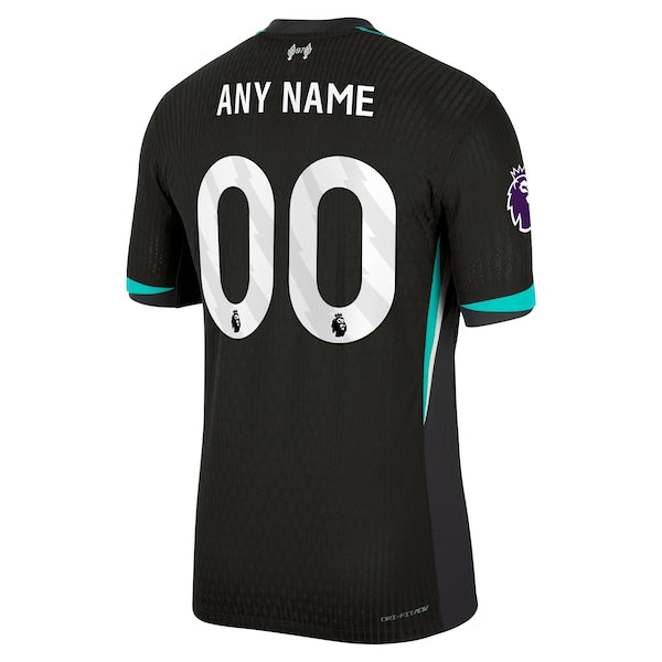 Liverpool Nike 2024/25 Away Authentic Custom Jersey - Forest Green - Image 4