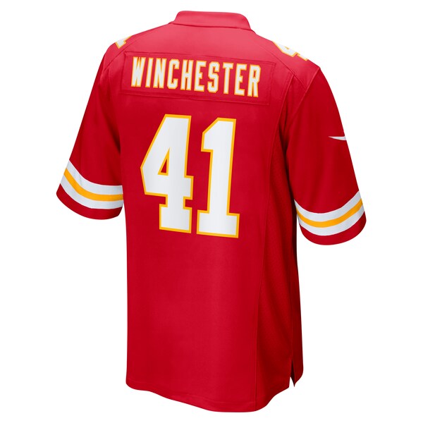 James Winchester Kansas City Chiefs Nike Game Jersey - Red - Image 3