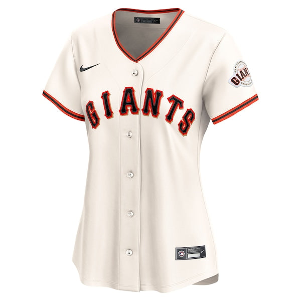 Rafael Devers San Francisco Giants Nike Women's Home Limited Player Jersey - Cream - Image 3