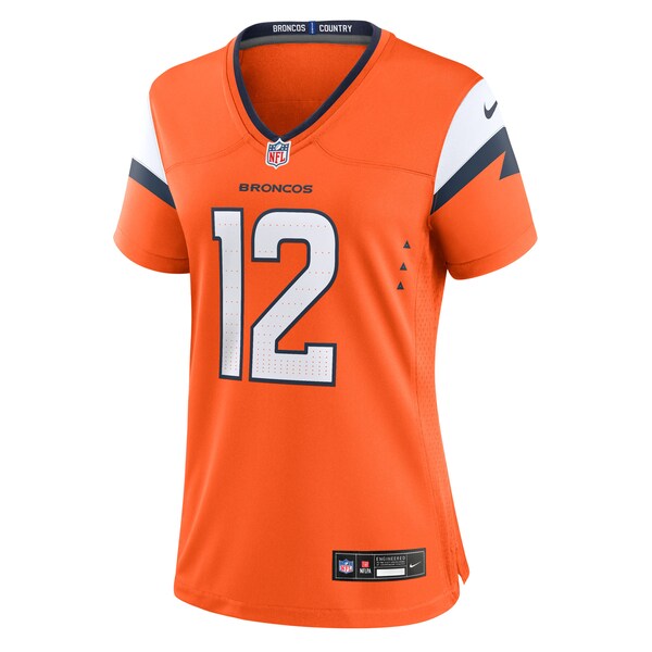 Women's Nike RJ Harvey Orange Denver Broncos Team Game Jersey - Image 2
