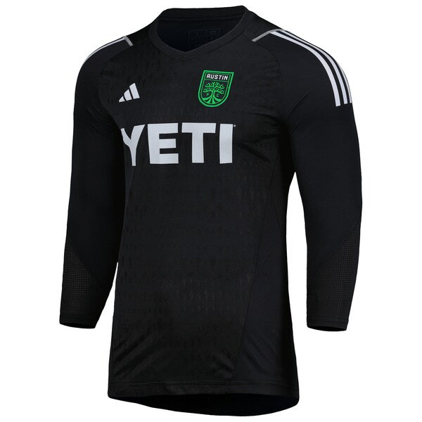 Austin FC adidas 2024 Goalkeeper Long Sleeve Replica Jersey - Black - Image 2