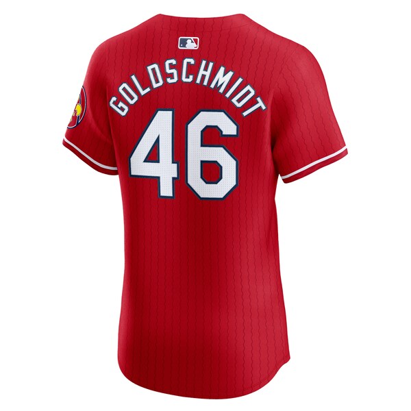 Paul Goldschmidt St. Louis Cardinals Nike 2024 City Connect Elite Player Jersey - Red - Image 3
