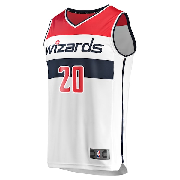 Alexandre Sarr Washington Wizards Fast Break Replica Player Jersey - Association Edition - White - Image 2