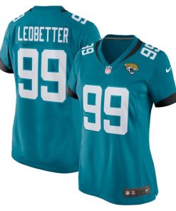 Jeremiah Ledbetter Jacksonville Jaguars Nike Women's Home Game Player Jersey - Teal