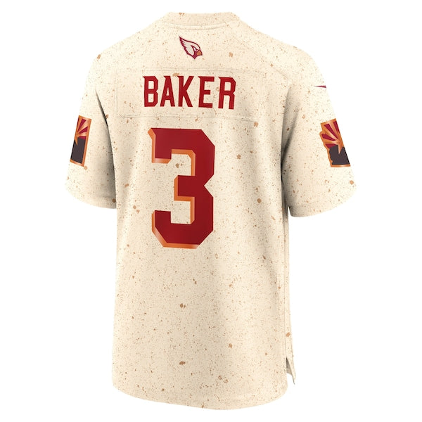 Budda Baker Arizona Cardinals Nike 2025 Rivalries Collection Game Jersey - Natural - Image 3