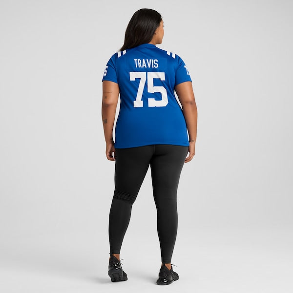 Jalen Travis Indianapolis Colts Nike Women's Team Game Jersey - Royal - Image 6