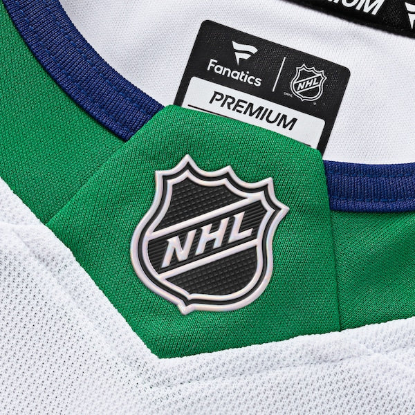 Sebastian Aho Carolina Hurricanes Throwback Premium Jersey - White - Image 5