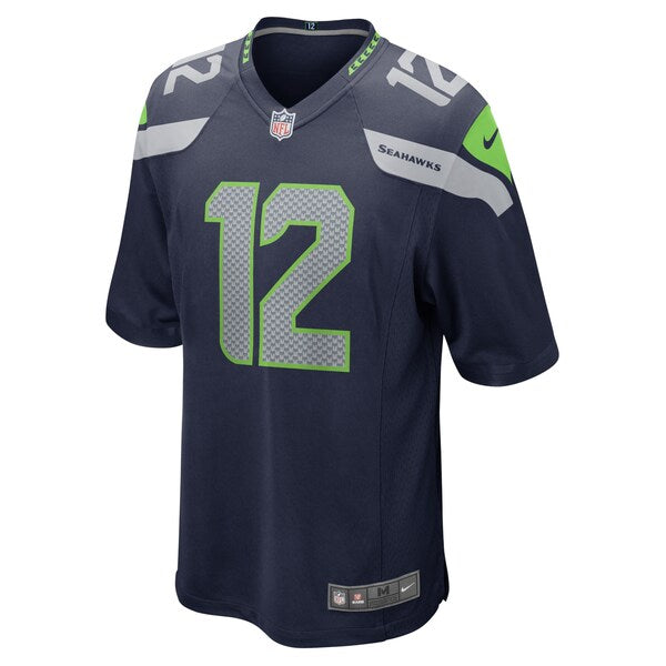 12s Seattle Seahawks Nike Game Team Jersey - College Navy - Image 2