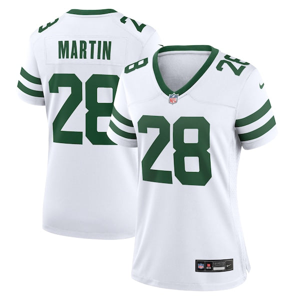 Curtis Martin New York Jets Nike Women's Legacy Retired Player Game Jersey - White/Green - Image 2