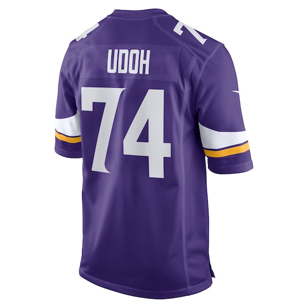 Oli Udoh Minnesota Vikings Nike Game Jersey - Purple - Image 3