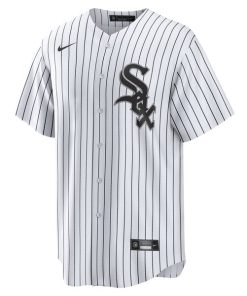 Alternative view of Lenyn Sosa Chicago White Sox Nike Home Replica Jersey - White