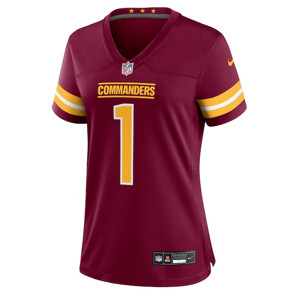 Noah Igbinoghene Washington Commanders Nike Women's Game Jersey - Burgundy - Image 3