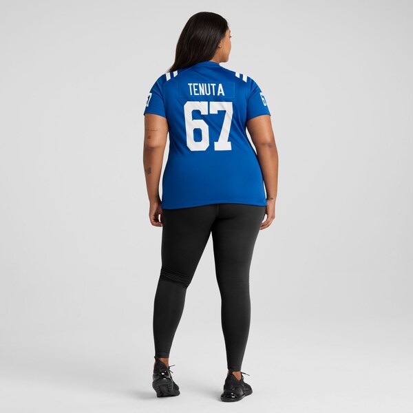Luke Tenuta Indianapolis Colts Nike Women's Team Game Jersey - Royal - Image 7