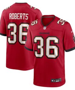 J. J. Roberts Tampa Bay Buccaneers Nike Team Game Jersey -  Red