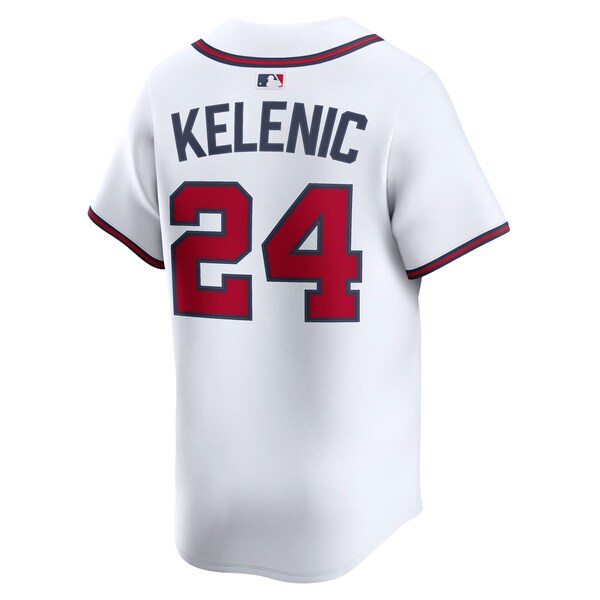 Jarred Kelenic Atlanta Braves Nike Home Limited Player Jersey - White - Image 3