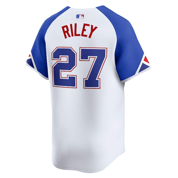 Austin Riley Atlanta Braves Nike City Connect Limited Jersey - White - Image 3