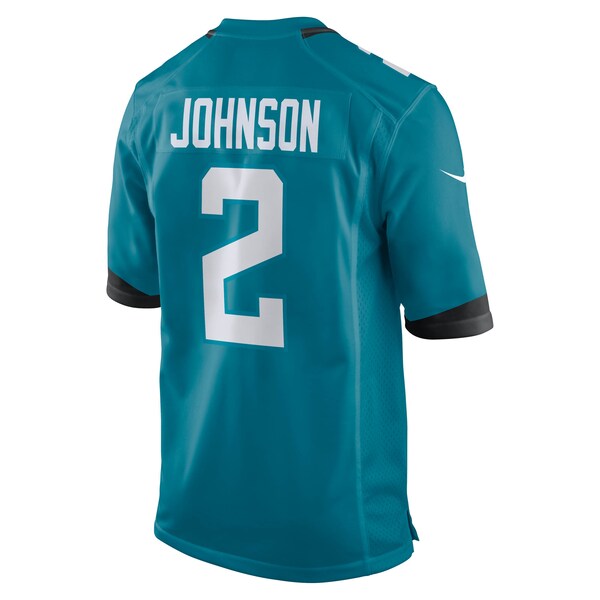 D'Ernest Johnson Jacksonville Jaguars Nike Team Game Jersey - Teal - Image 3