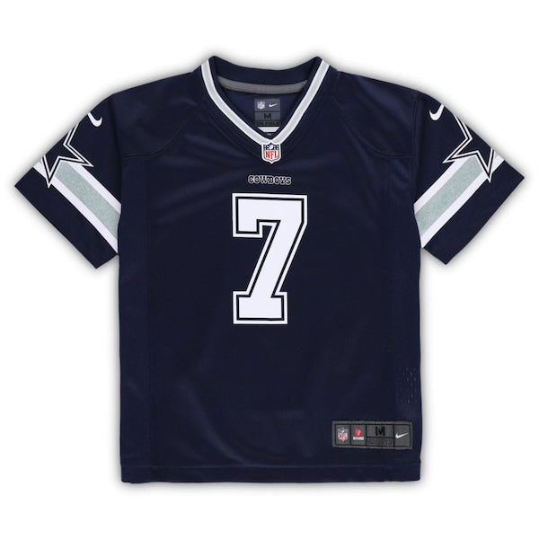 Trevon Diggs Dallas Cowboys Nike Preschool Game Jersey - Navy - Image 2