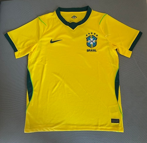 Brazil National Team Nike 2026 Home Jersey - Yellow / Green - Image 3