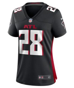 Alternative view of Mike Davis Atlanta Falcons Nike Women's Game Player Jersey - Black