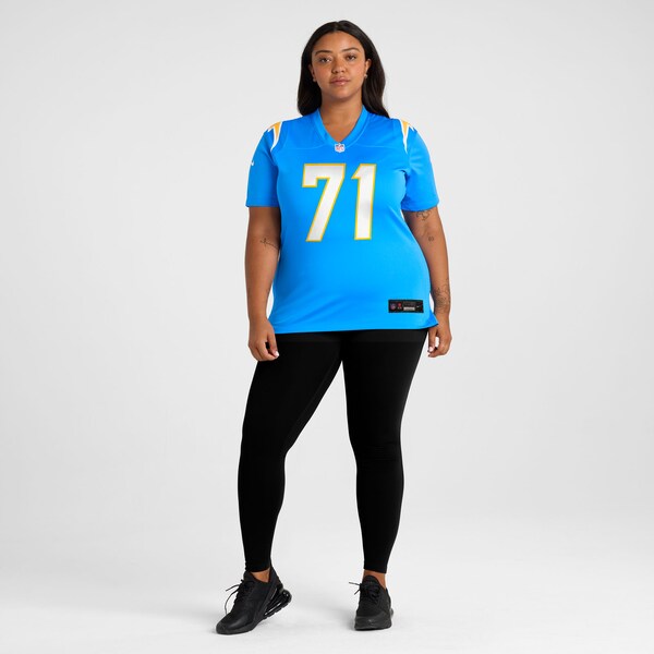 Branson Taylor Los Angeles Chargers Nike Women's Team Game Jersey - Powder Blue - Image 6