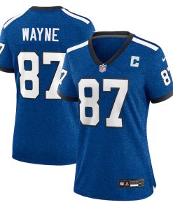 Reggie Wayne Indianapolis Colts Nike Women's Indiana Nights Alternate Game Jersey - Royal