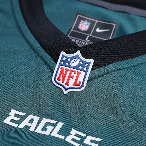 Landon Dickerson Philadelphia Eagles Nike Team Game Jersey - Midnight Green - Image 5