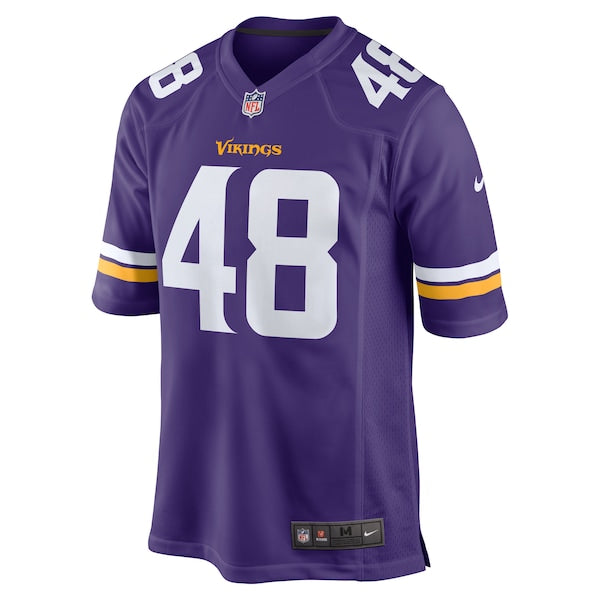Quincy Roche Minnesota Vikings Nike Team Game Jersey - Purple - Image 2