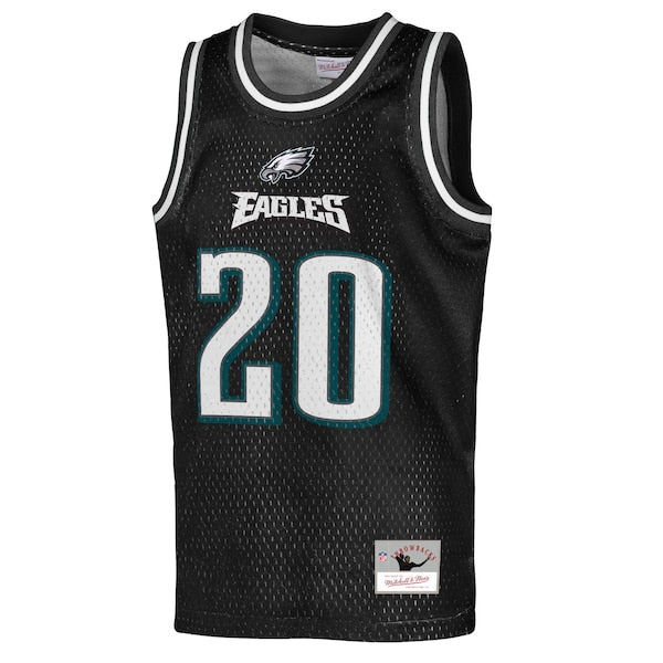 Brian Dawkins Philadelphia Eagles Youth Retired Player NFL Basketball Fashion Jersey - Black - Image 2