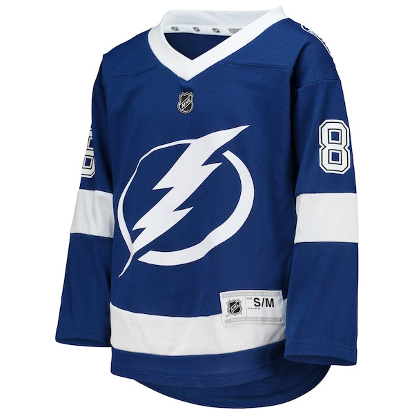 Nikita Kucherov Tampa Bay Lightning Youth Home Replica Player Jersey - Blue - Image 2