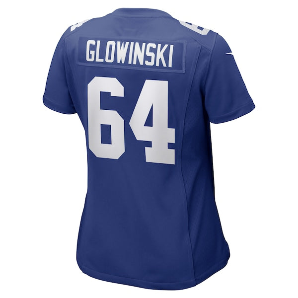 Mark Glowinski New York Giants Nike Women's Game Player Jersey - Royal - Image 3