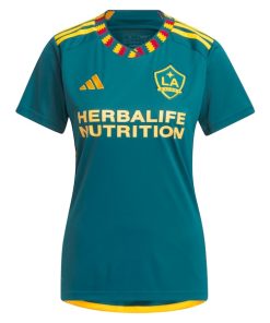 Alternative view of Marco Reus LA Galaxy adidas Women's 2024 LA Kit Replica Player Jersey - Green
