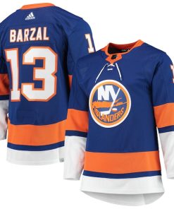 Mathew Barzal New York Islanders adidas Home Primegreen Authentic Player Jersey - Royal
